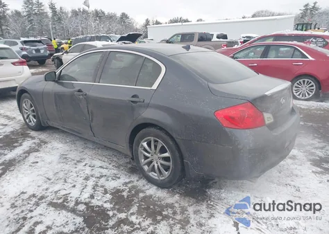 2008 Infiniti G35X z USA, uszkodzony, nr VIN JNKBV61F08M270896
